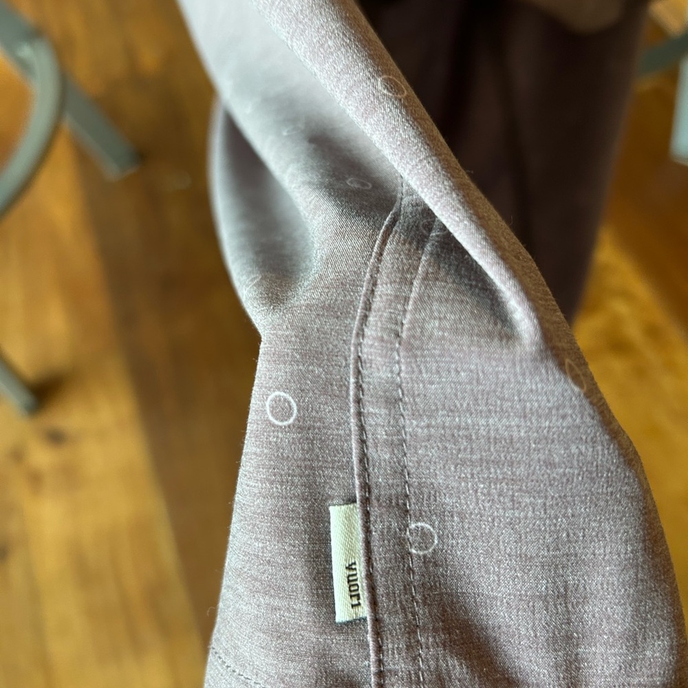 Vuori Gray Patterned Casual Button Down Shirt - image 2